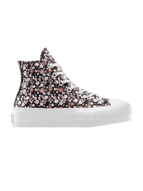 Converse Wmns Chuck Taylor All Star Lift Platform High 'Petite Petals - Total Eclipse'