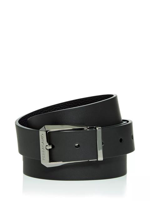 FERRAGAMO Reversible Leather Belt