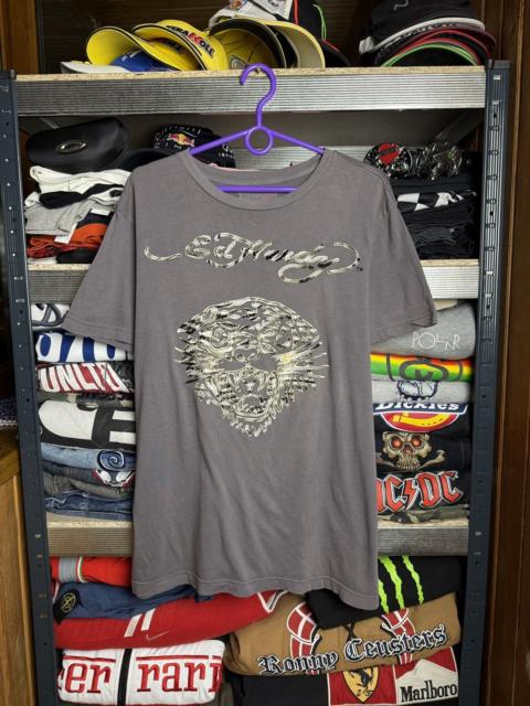 Other Designers Vintage - Ed Hardy Tiger Love Kills slowly Crazy Y2K graphic tee