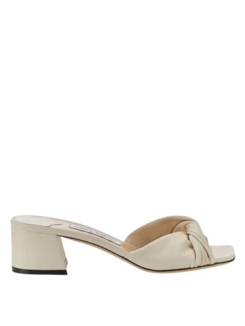 JIMMY CHOO Jimmy Choo Lyn 45 Nappa Leather Mules