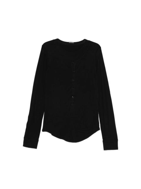 Ann Demeulemeester Ann Demeulemeester Black T-Shirts & Vests - T-Shirts Men