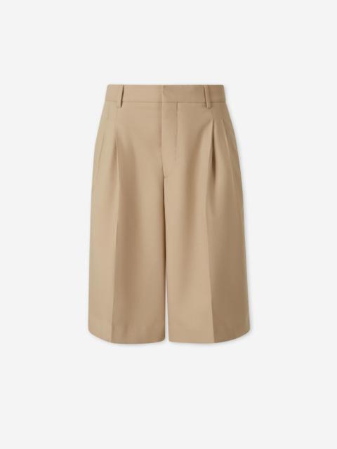 AMI Paris BERMUDA SHORTS, WOOL CLIPS
