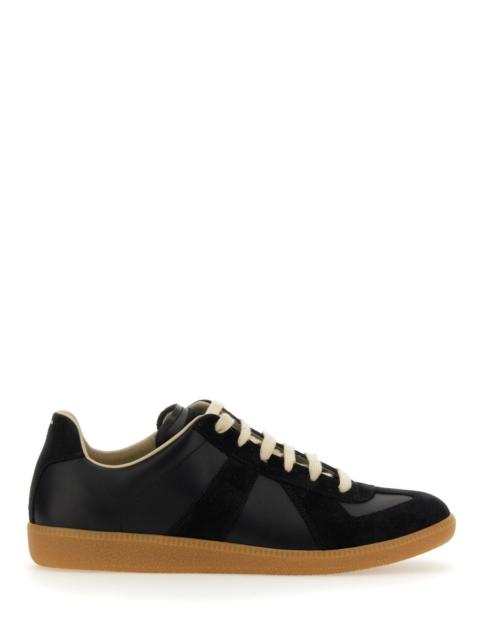 Maison Margiela LEATHER AND SUEDE "REPLICA" SNEAKER
