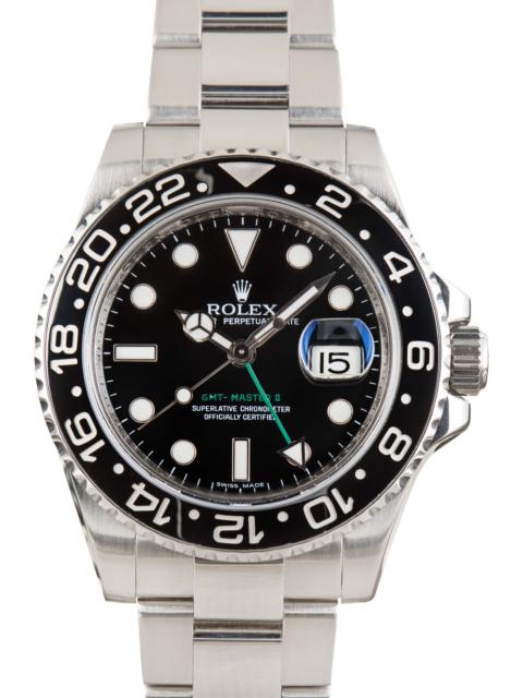 ROLEX Used Rolex GMT-Master II Black Dial 116710