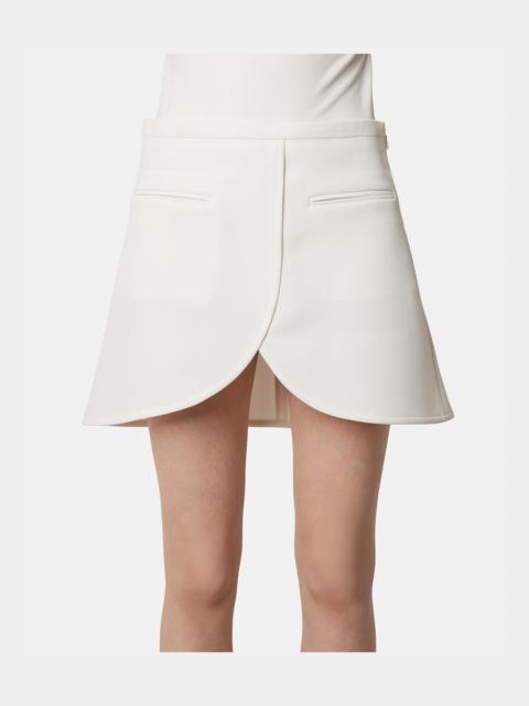 courrèges Ellipse Twill Mini Skirt