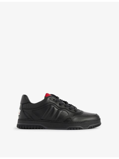 GUCCI Re-web Leather Low-Top Trainers
