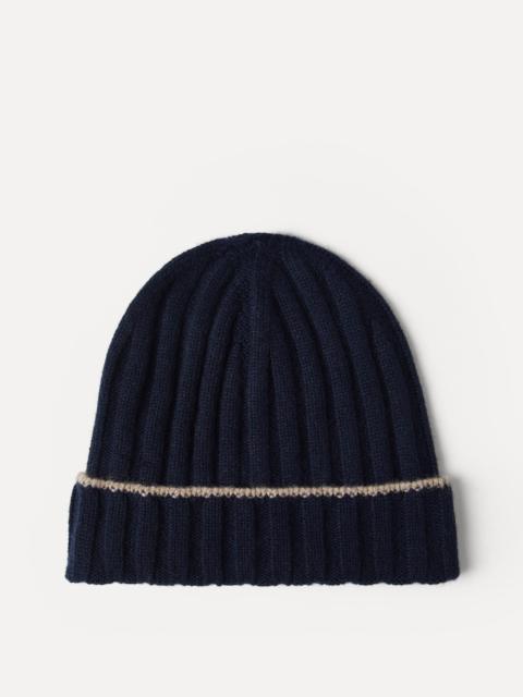 Brunello Cucinelli Cashmere rib knit beanie