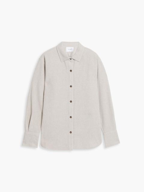 FRAME Oversized wool-blend jacket