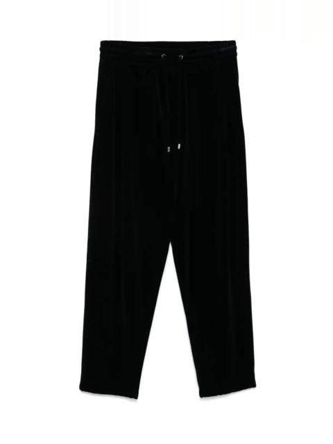 GIORGIO ARMANI CHENILLE DRAWSTRING TROUSERS