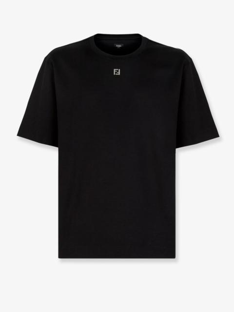 FENDI Fendi Cotton T-Shirt With Ff Detail