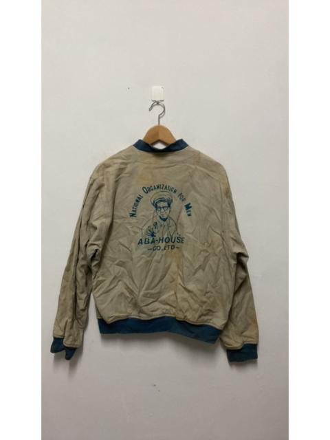 Other Designers Vintage Abahouse Bomber Jacket National Organization For Men 