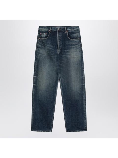 Saint Laurent Jeans In Denim Blue Vintage Heritage Men