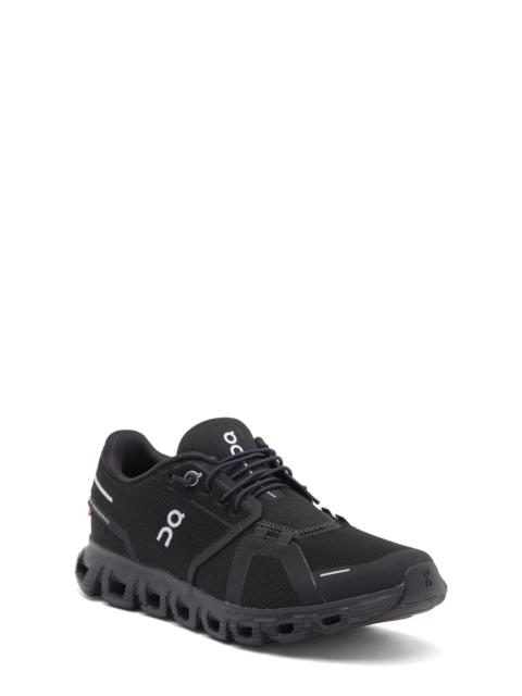 On Cloud 6 Sneaker in Black/Black at Nordstrom