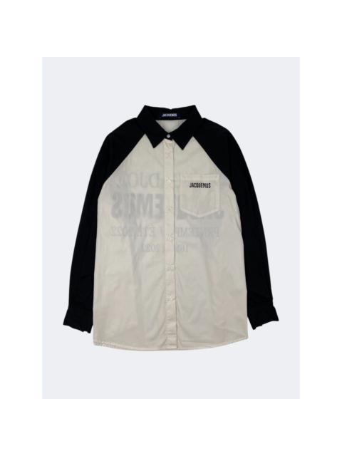 JACQUEMUS PRNTEMPS 2022 "Le Gadjo" Long Sleeve Shirt