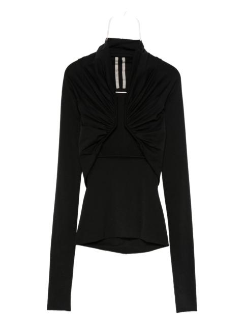 Rick Owens cut out-detail top