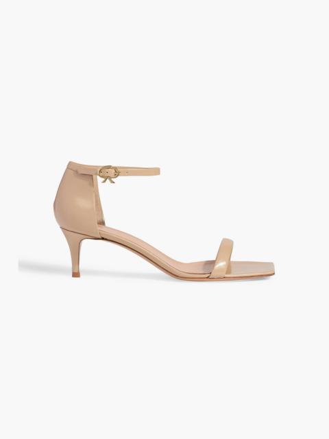 Gianvito Rossi Pat 55 leather sandals