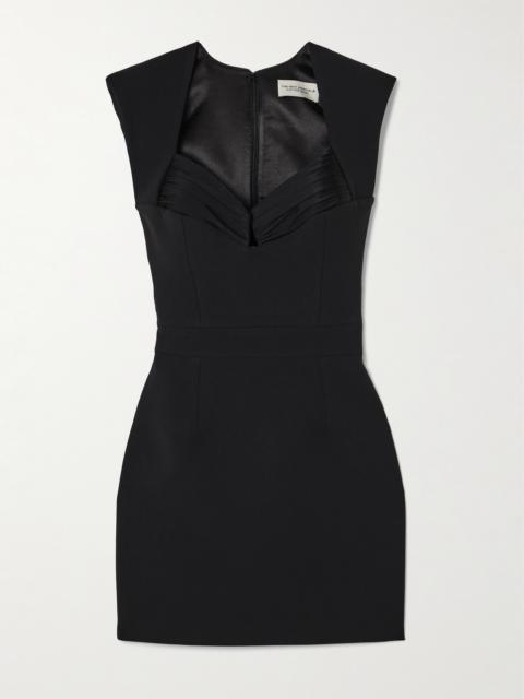 THE NEW ARRIVALS ILKYAZ OZEL Isabeau Cutout Gathered Crepe Mini Dress