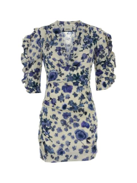 Isabel Marant Isabel Marant Women Printed Stretch Silk Doris Mini Dress