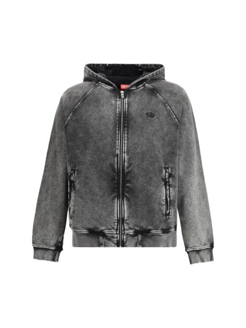 Diesel Diesel Men Hooded Zip Sweatshirt