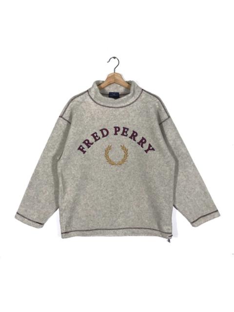 Other Designers Vintage - Vintage Fred Perry Big Logo Embroidery Fleece