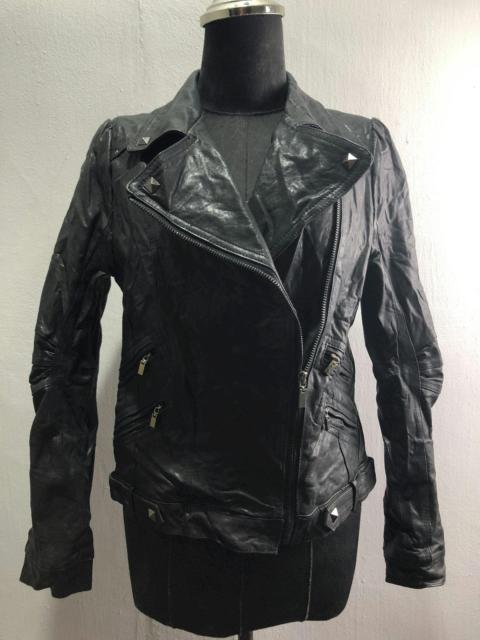 Other Designers Vintage - LONE Premium Gold Label Leather Jacket
