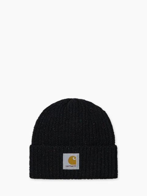Carhartt CARHARTT WIP ANGLISTIC BEANIE SPECKLED BLACK
