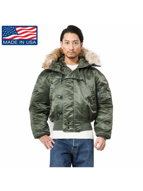 Other Designers Vintage - 💥 Vintage CORINTH MFG MA-1 Reversible Bomber Jacket