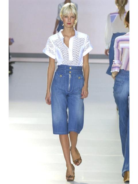 Chloé Chloe - Phoebe Philo - S/S 04 - Braided Waist Culottes