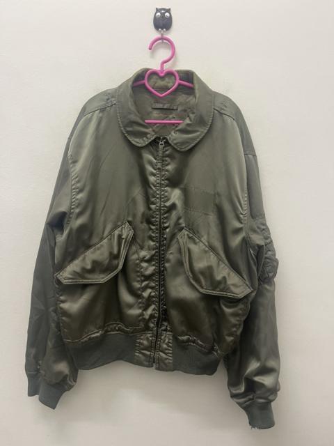 Other Designers Rare Vintage SCOVILL GRIPPER Zipper Olive Military Bomber