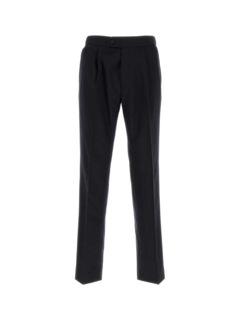 Brioni Brioni Men Midnight Blue Wool Pant