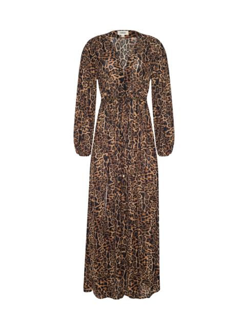 L'AGENCE Sara Maxi Cover-Up Dress