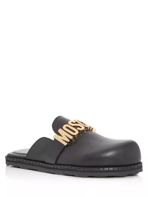 Moschino Women's Logo Mules