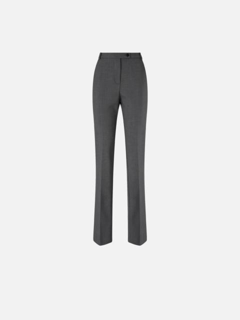 PINKO LONG TROUSERS WITH REAR ZIP