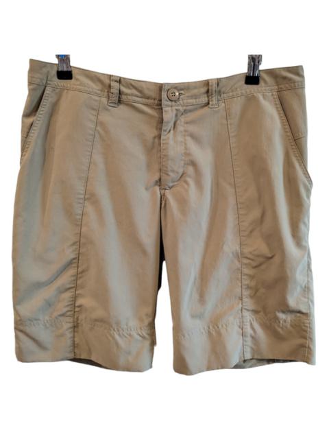 Patagonia Women's Inter Continental Khaki Sesame Hiking Shorts Size 12