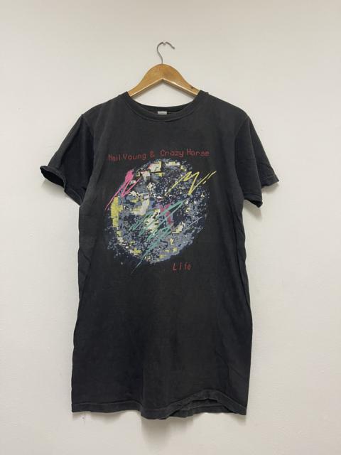 Other Designers Vintage - Vintage Neil Young & Crazy Horse “ Life 1987 Tour A1