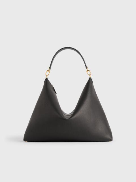 TOTEME Bevel grained-leather bag black