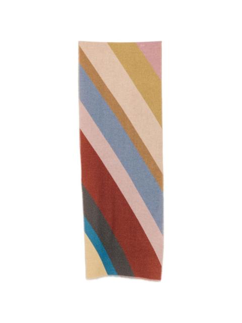 Paul Smith Paul Smith Women Swirl Wool Scarf