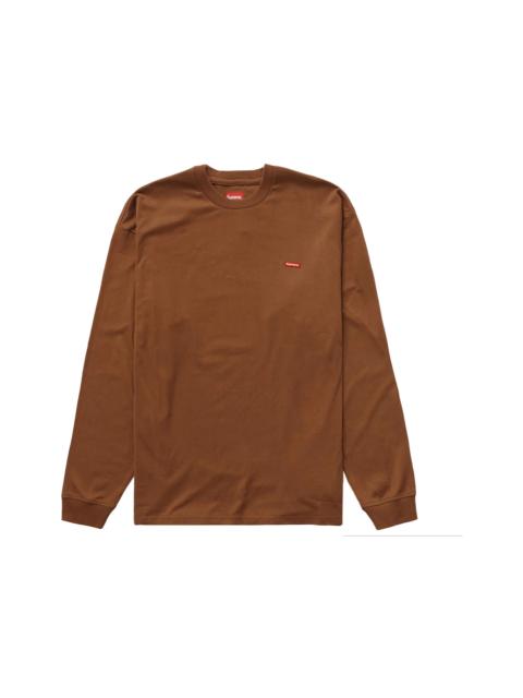 Supreme Supreme Small Box L/S Tee (SS22) Brown