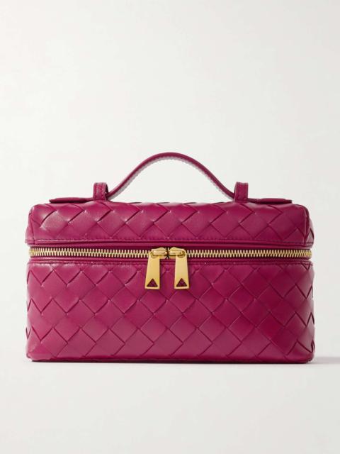 Bang Bang Vanity mini intrecciato leather tote Pink
