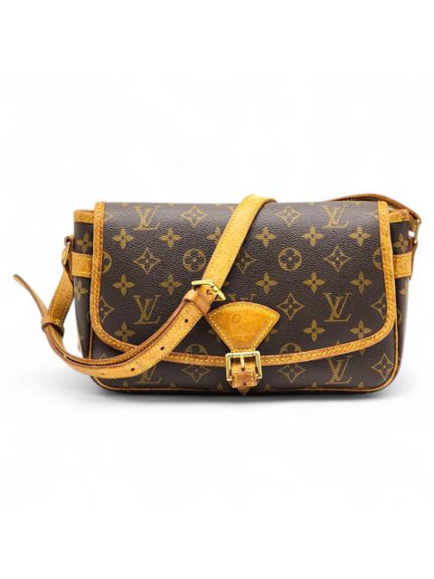Sologne Monogram Canvas Shoulder Bag Brown M42250
