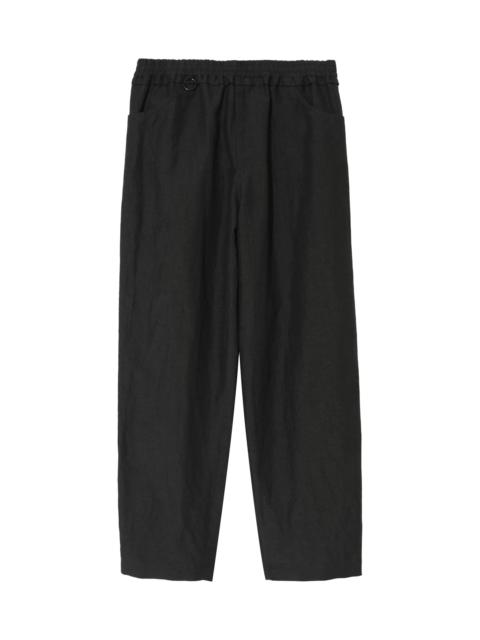 UNDERCOVER WOOL-LINEN BLEND TROUSERS