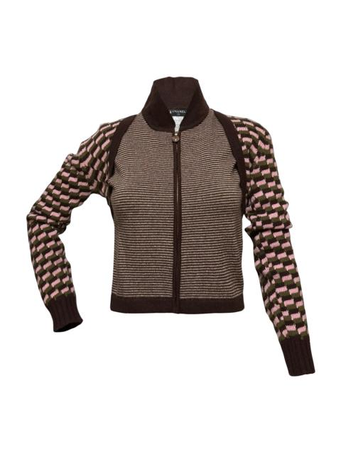 CHANEL Knit Cropped Cardigan and Vest Set