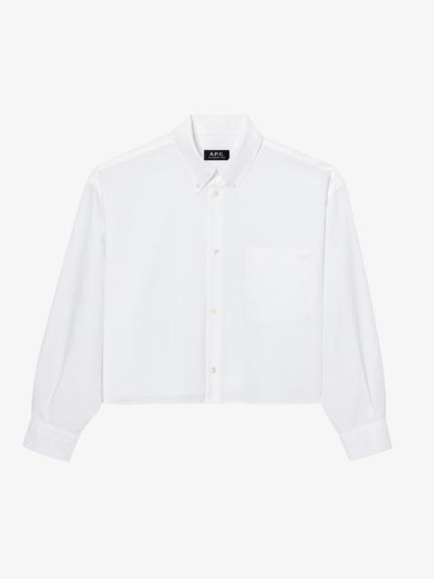 A.P.C. SOPHIA BUTTON DOWN SHIRT