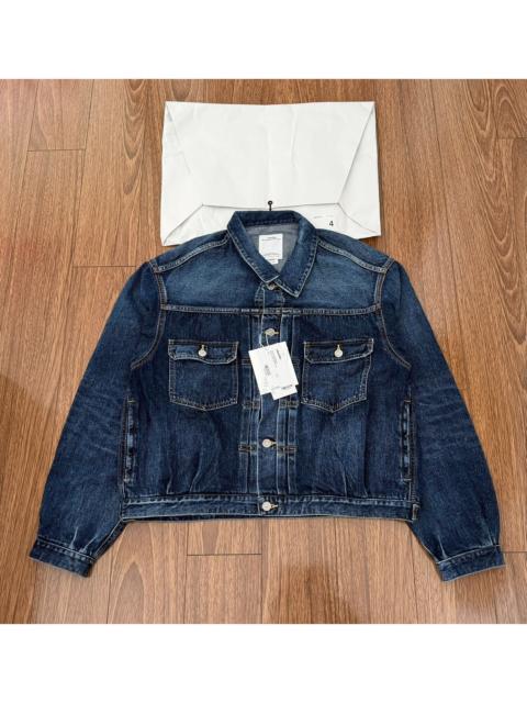 visvim VISVIM 25AW 101X JKT DMGD-1010 — Isetan Mud-Dyed Exhibition Washed Denim Jacket