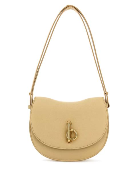 Burberry Burberry Women Beige Leather Small Rocking Horse Shoulder Bag