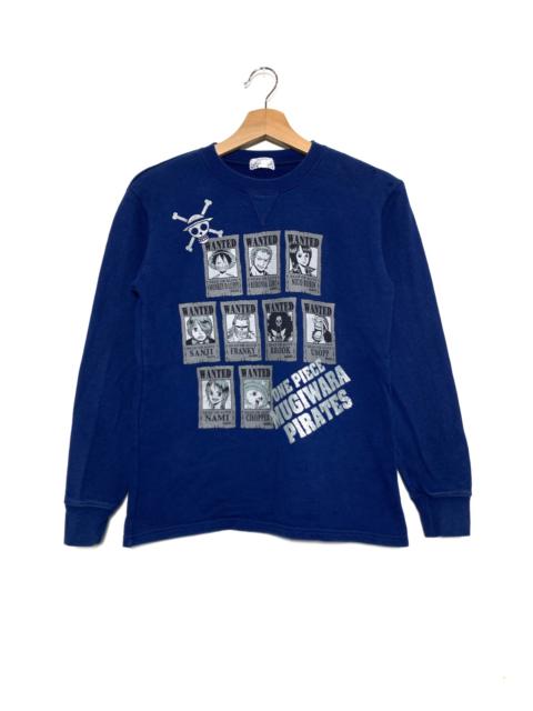 Other Designers One Piece - One Piece Mugiwara Pirates All Characters Wanted Sweatshirt
