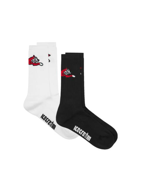 ICECREAM 6 PACK RUNNING DOG SOCKS