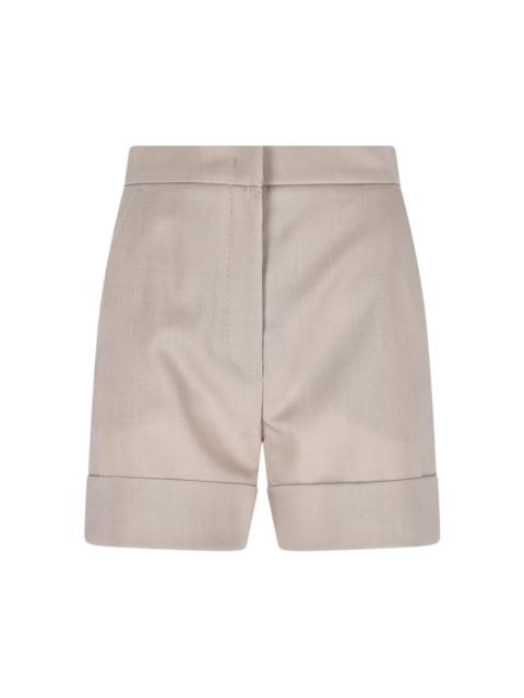 Max Mara VIRGIN WOOL BLEND SHORTS