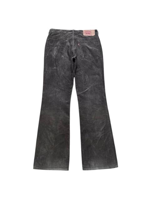 Levi's Vintage Levis 517 Brown Corduroy Flare Jeans Hedi Slimane