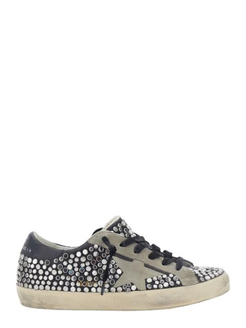 Golden Goose Golden Goose Women Sneakers Super-Star With Nubuck Upper And Gray Nubuck Stars, Unisex